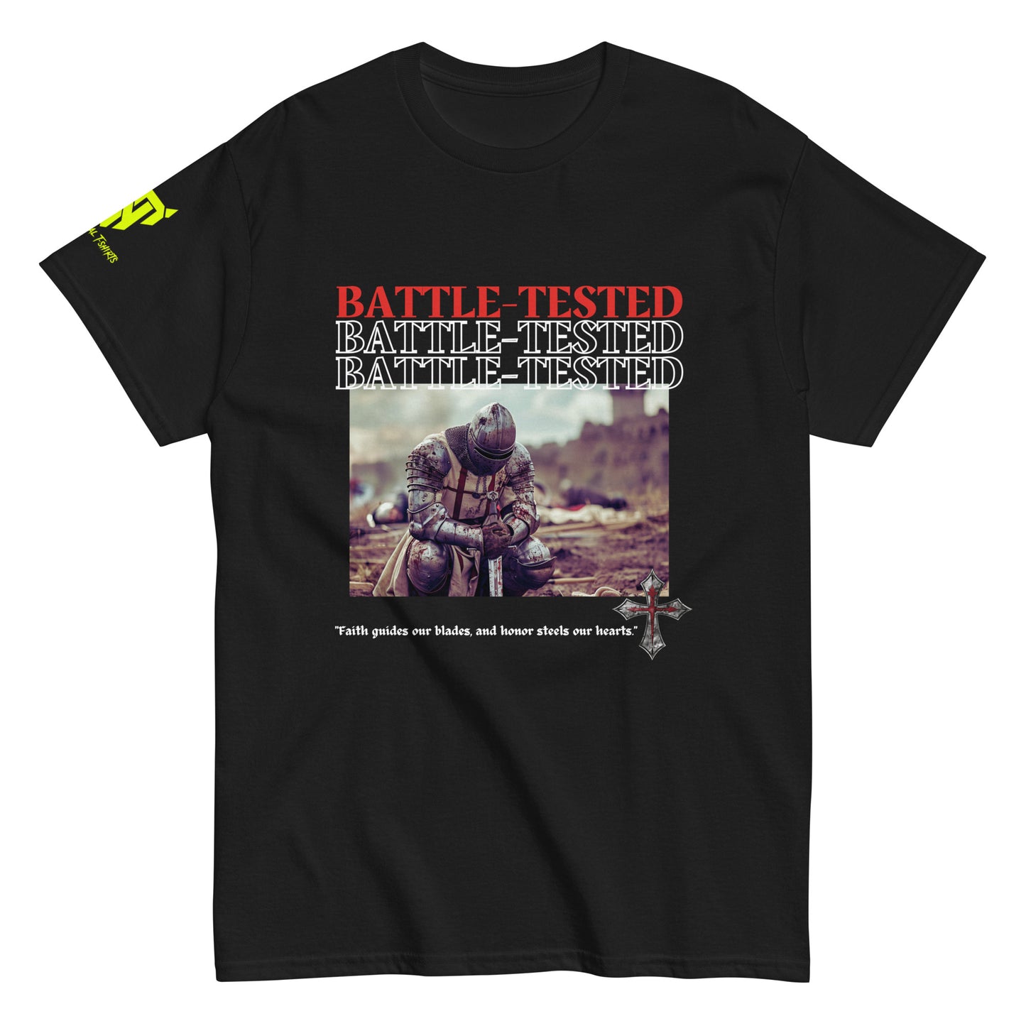 BATTLE-TESTED Templar Knight Unisex classic tee