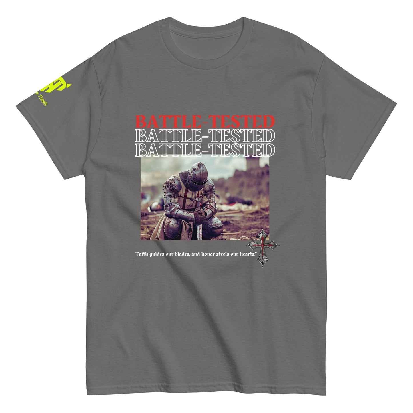 BATTLE-TESTED Templar Knight Unisex classic tee