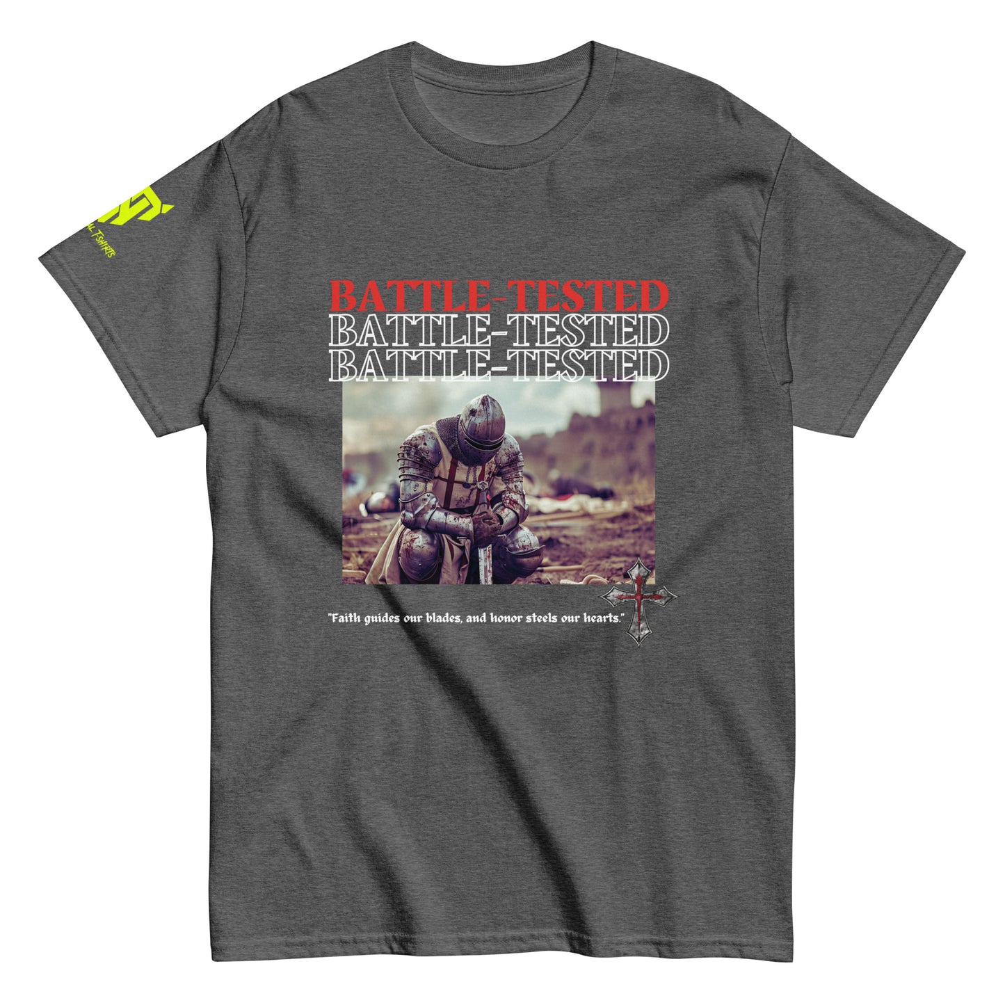 BATTLE-TESTED Templar Knight Unisex classic tee