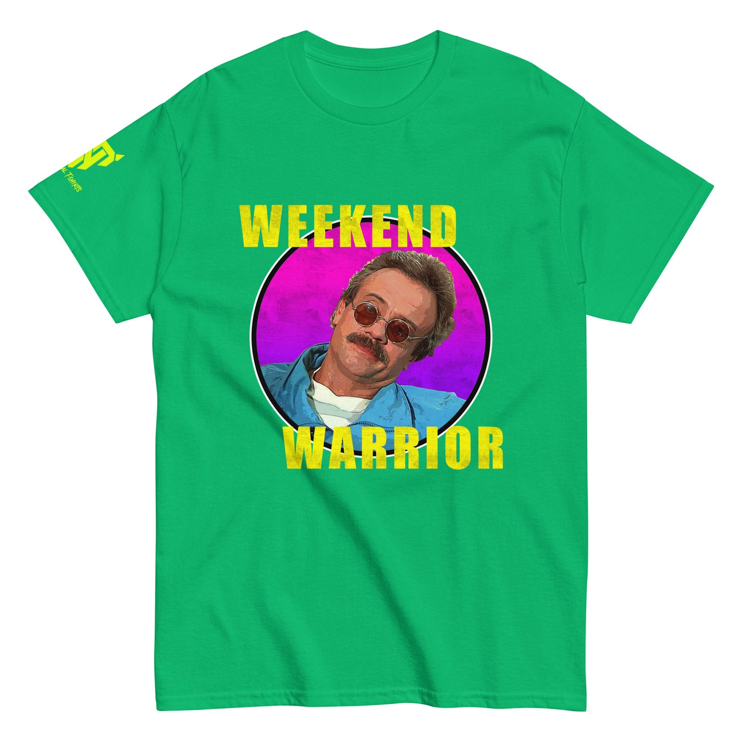 'Weekend Warrior' Retro Unisex T-shirt