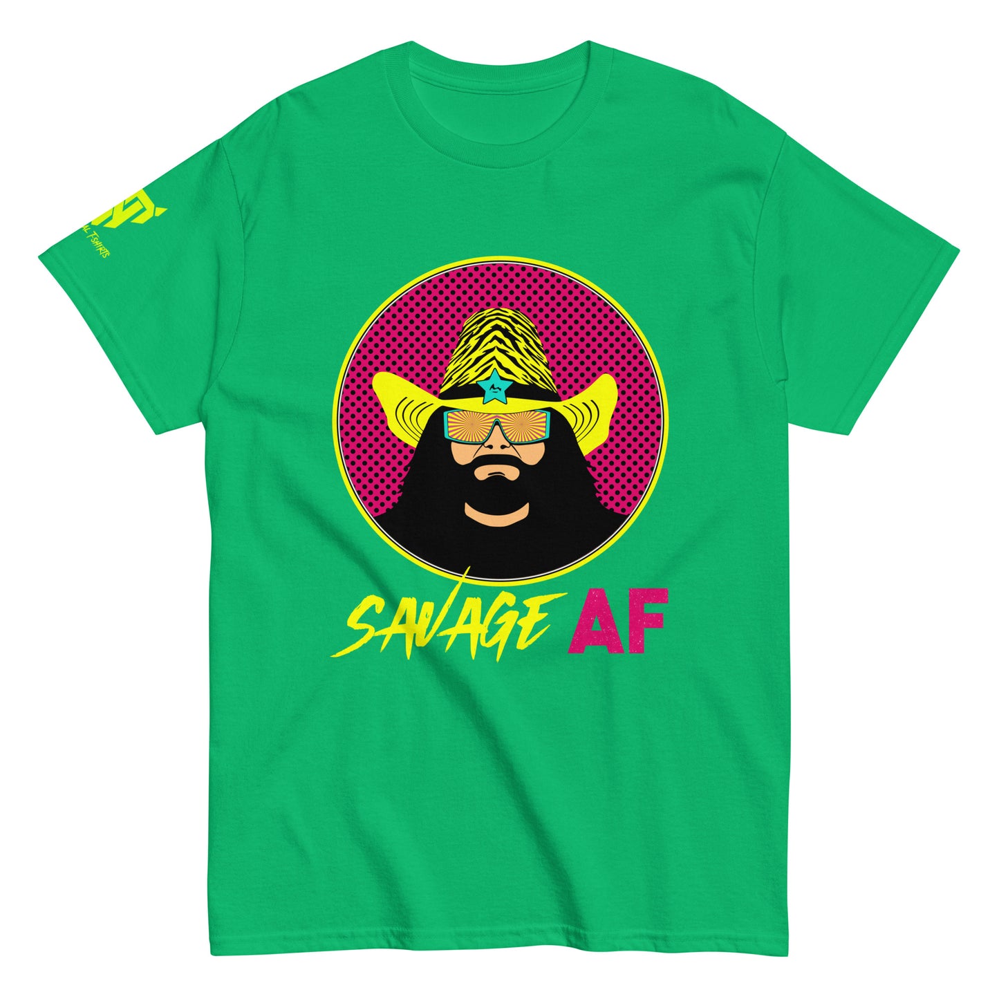 'Savage AF' Retro Unisex T-shirt