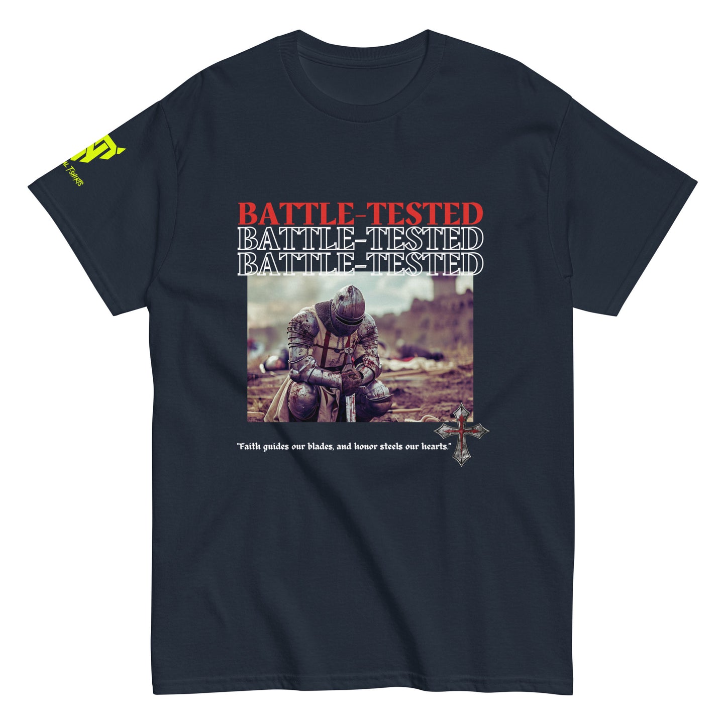 BATTLE-TESTED Templar Knight Unisex classic tee