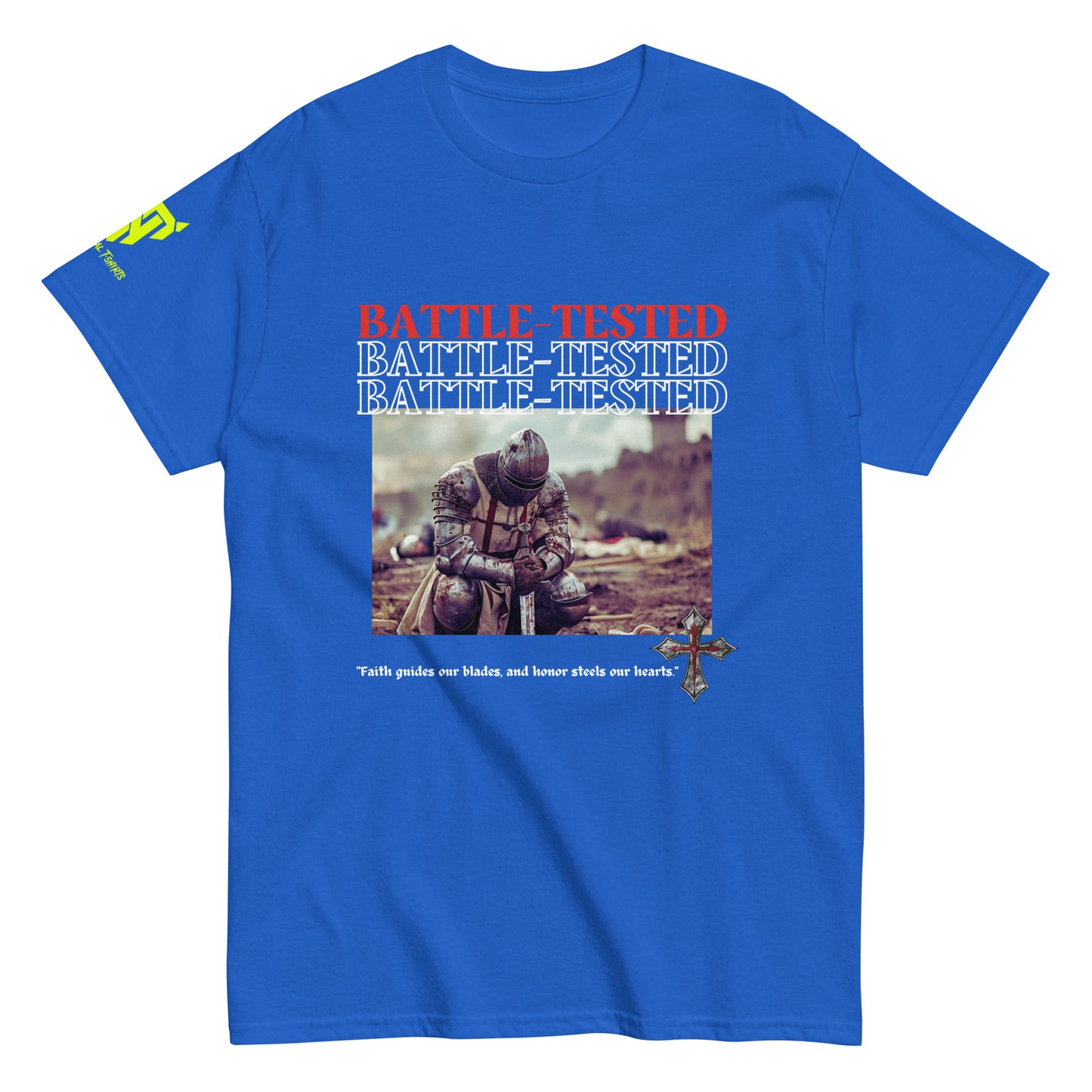 BATTLE-TESTED Templar Knight Unisex classic tee