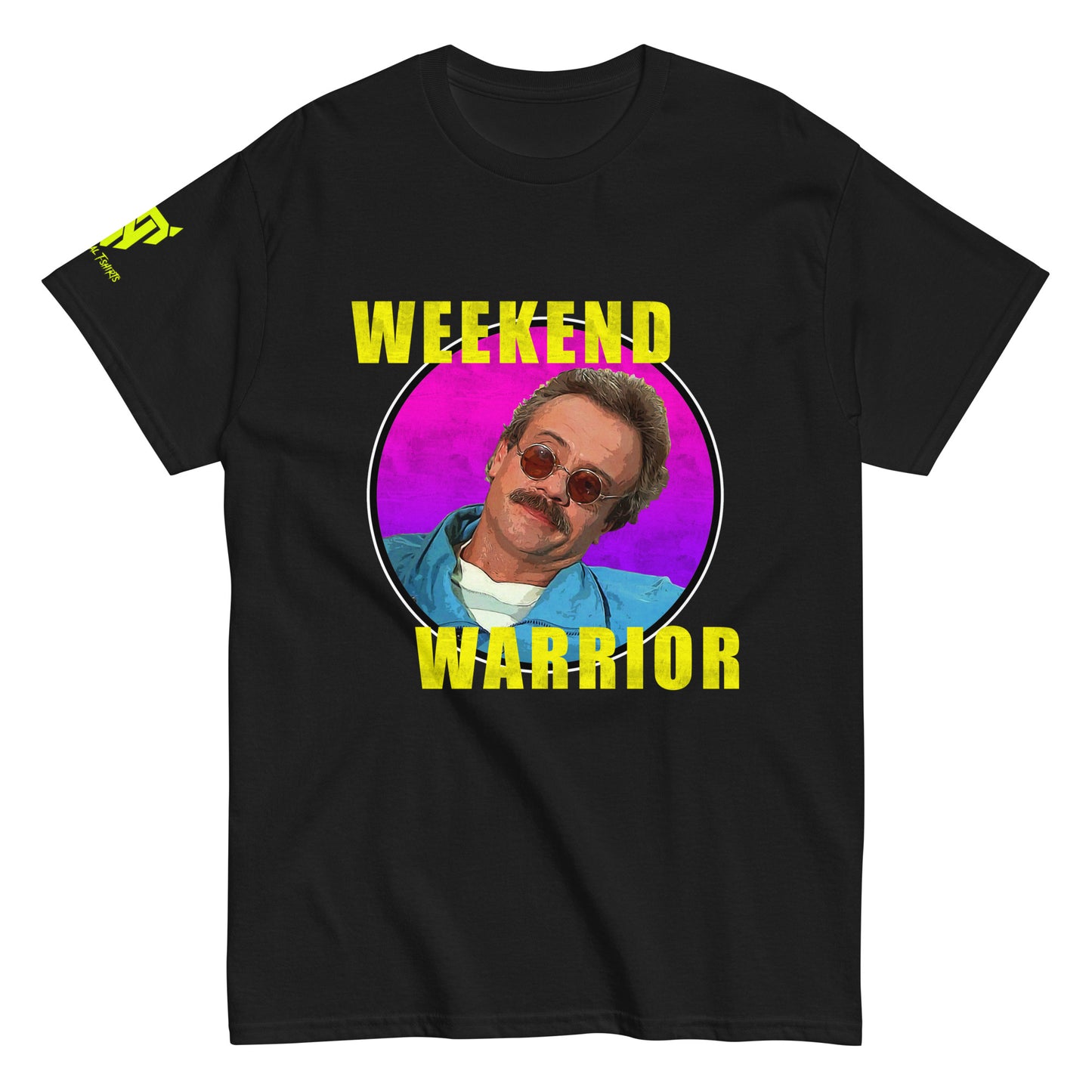 'Weekend Warrior' Retro Unisex T-shirt