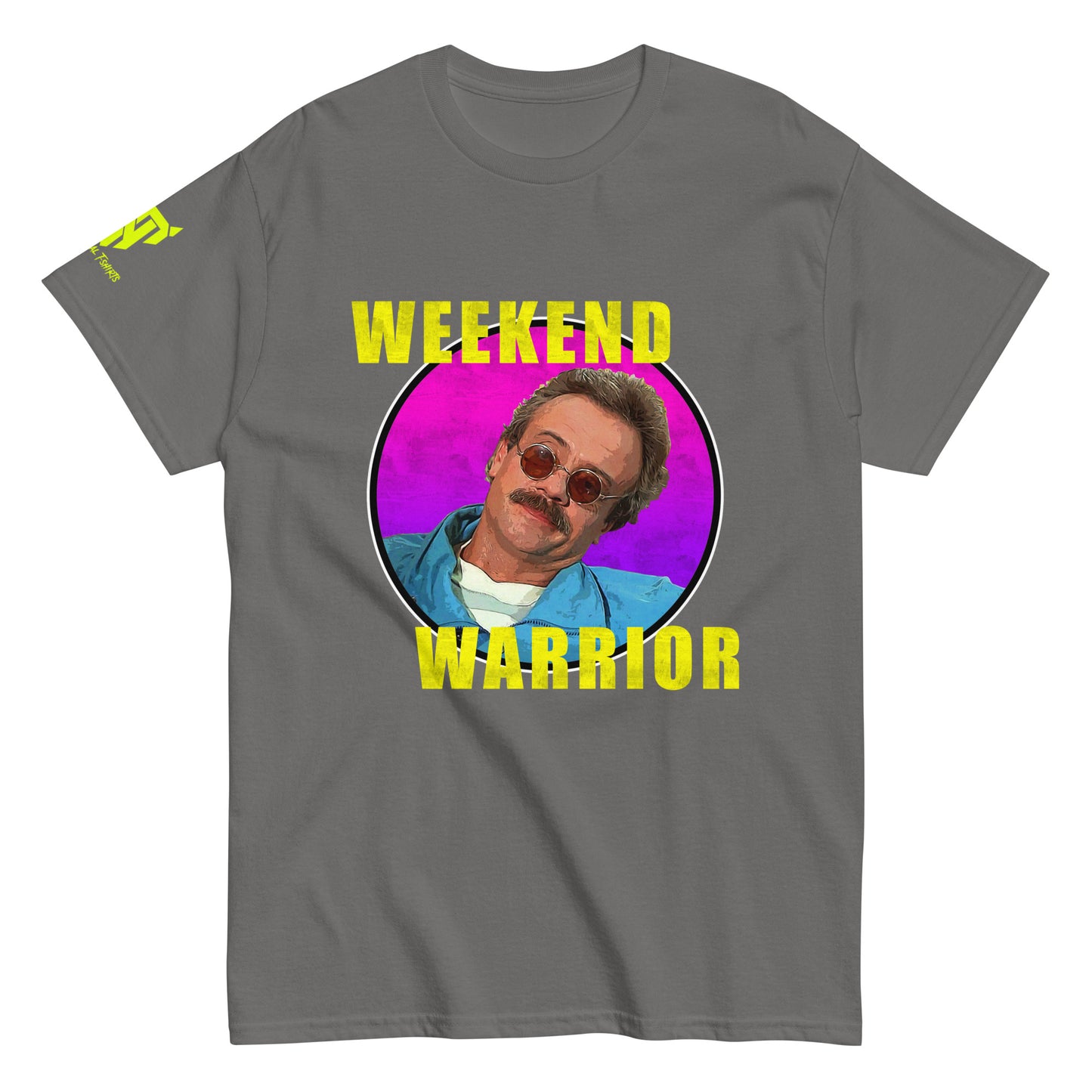 'Weekend Warrior' Retro Unisex T-shirt