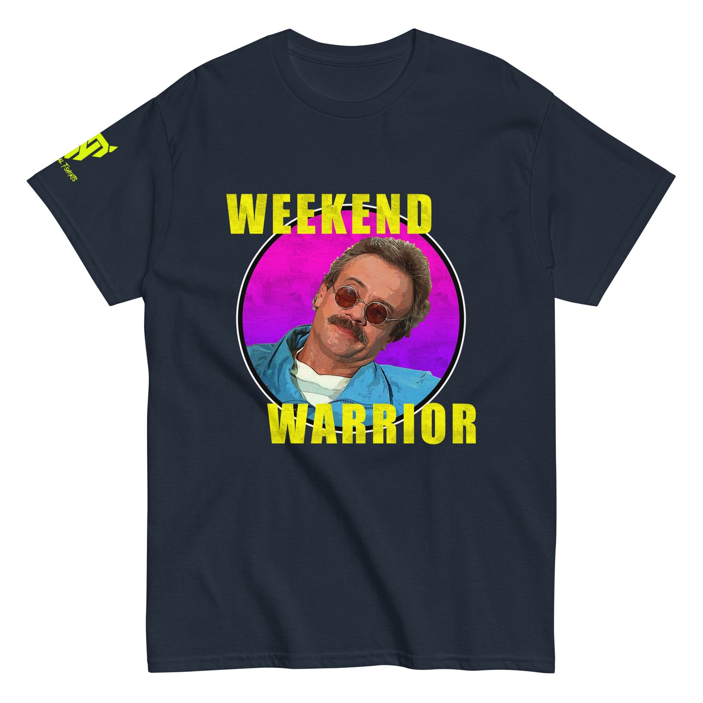 'Weekend Warrior' Retro Unisex T-shirt