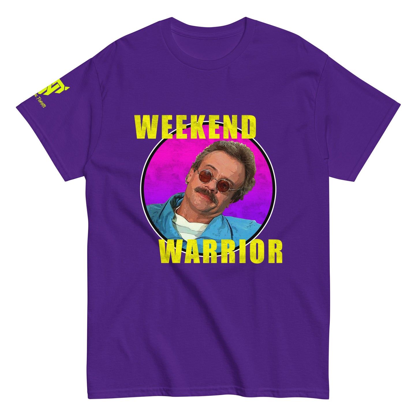 'Weekend Warrior' Retro Unisex T-shirt