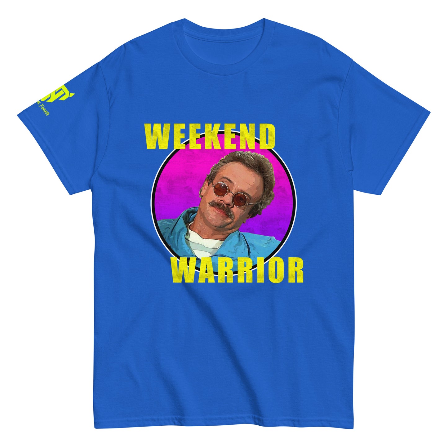 'Weekend Warrior' Retro Unisex T-shirt